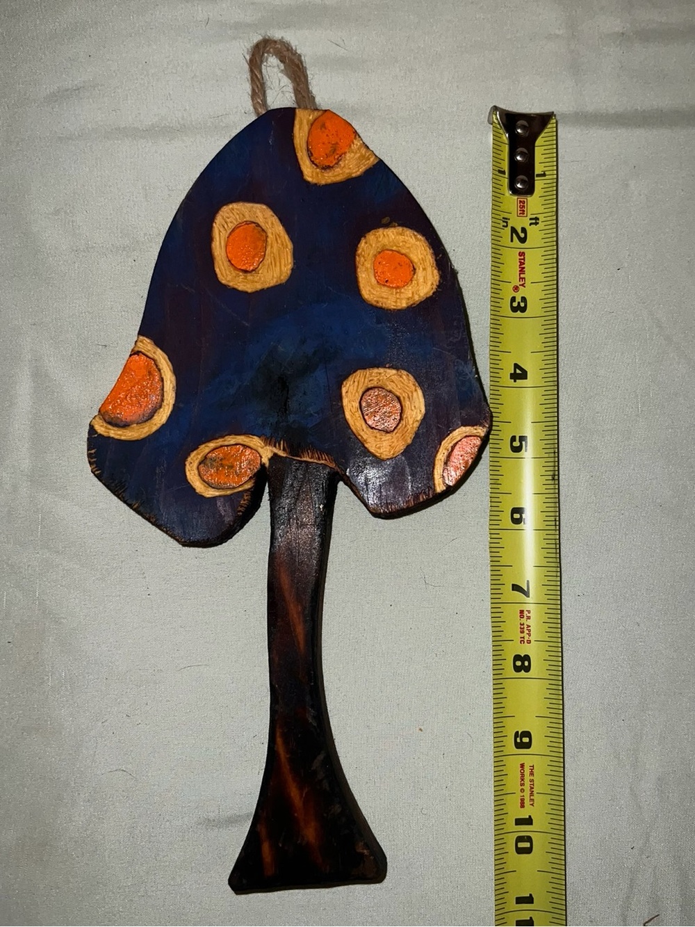 Handmade Wooden Mushroom Wall Décor